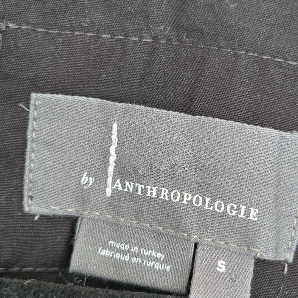 Anthropologie Cotton Black Somerset Dress, S - Picture 8 of 10